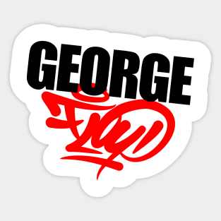 George Floyd Sticker